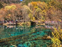 九寨沟五彩池